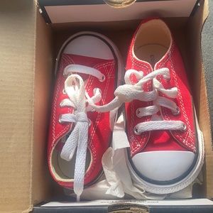 Red converse